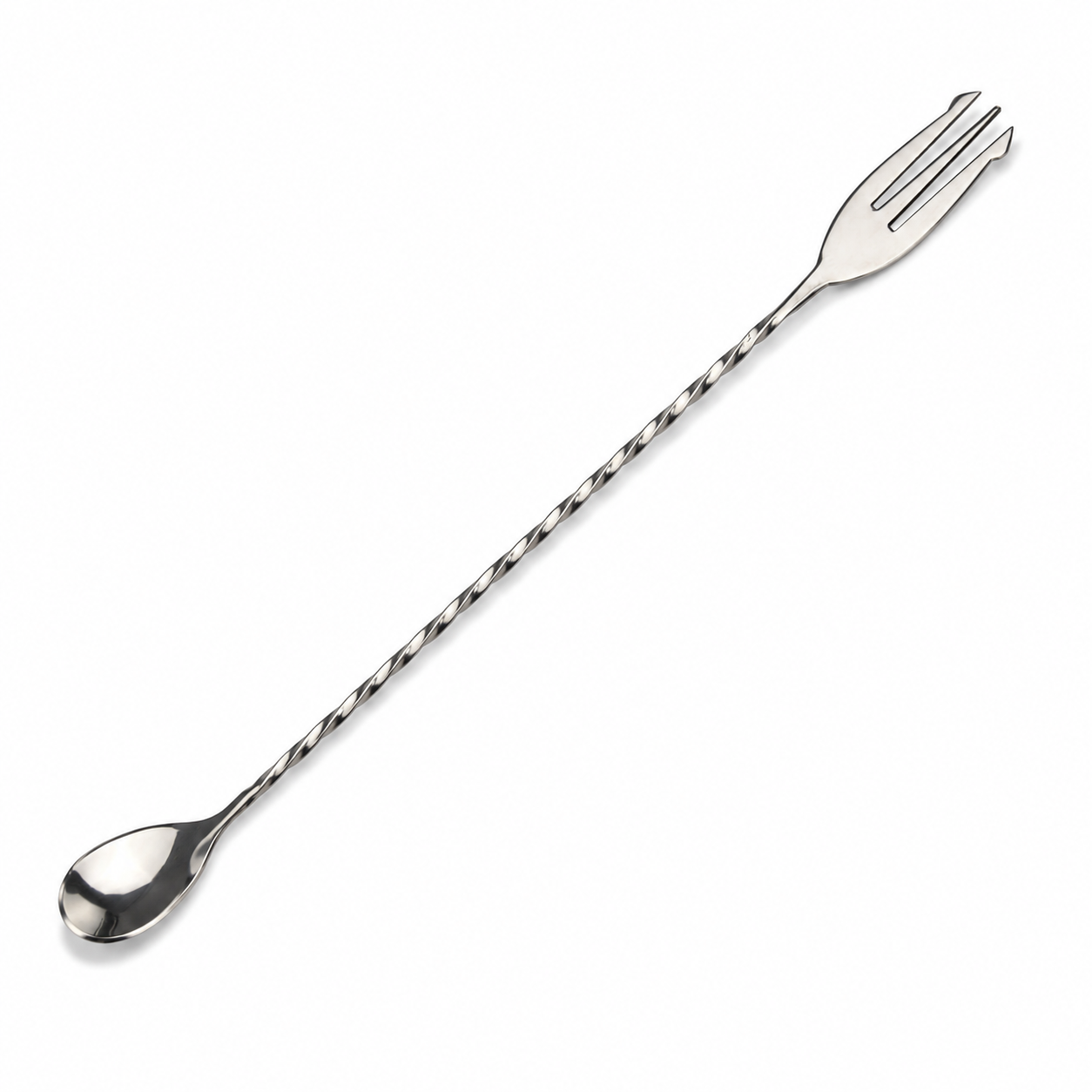 COLHER BAR C/GARFO 30CM