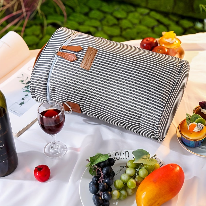 Wine Bottle Cooler Bag - Durable Oxford Fabric