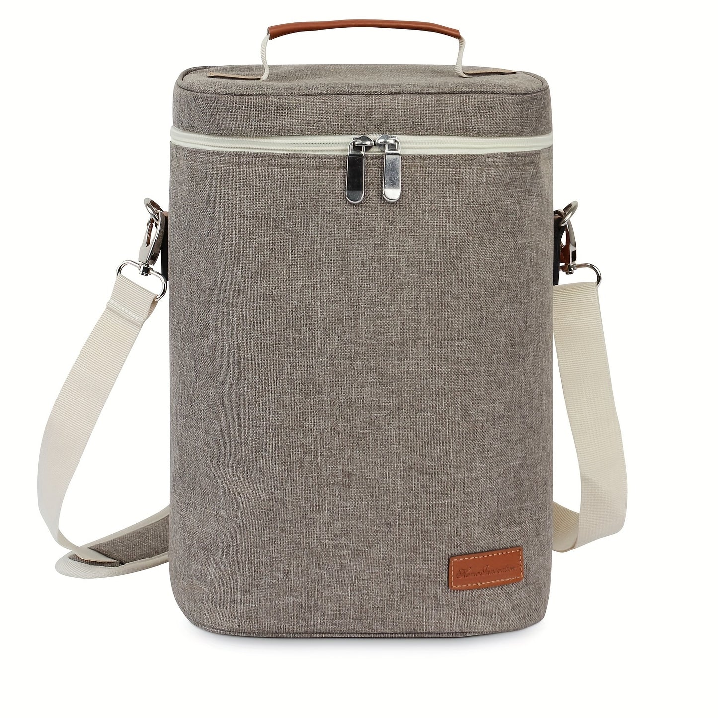 Thermal bag for 4 bottles of wine - with wine opener included