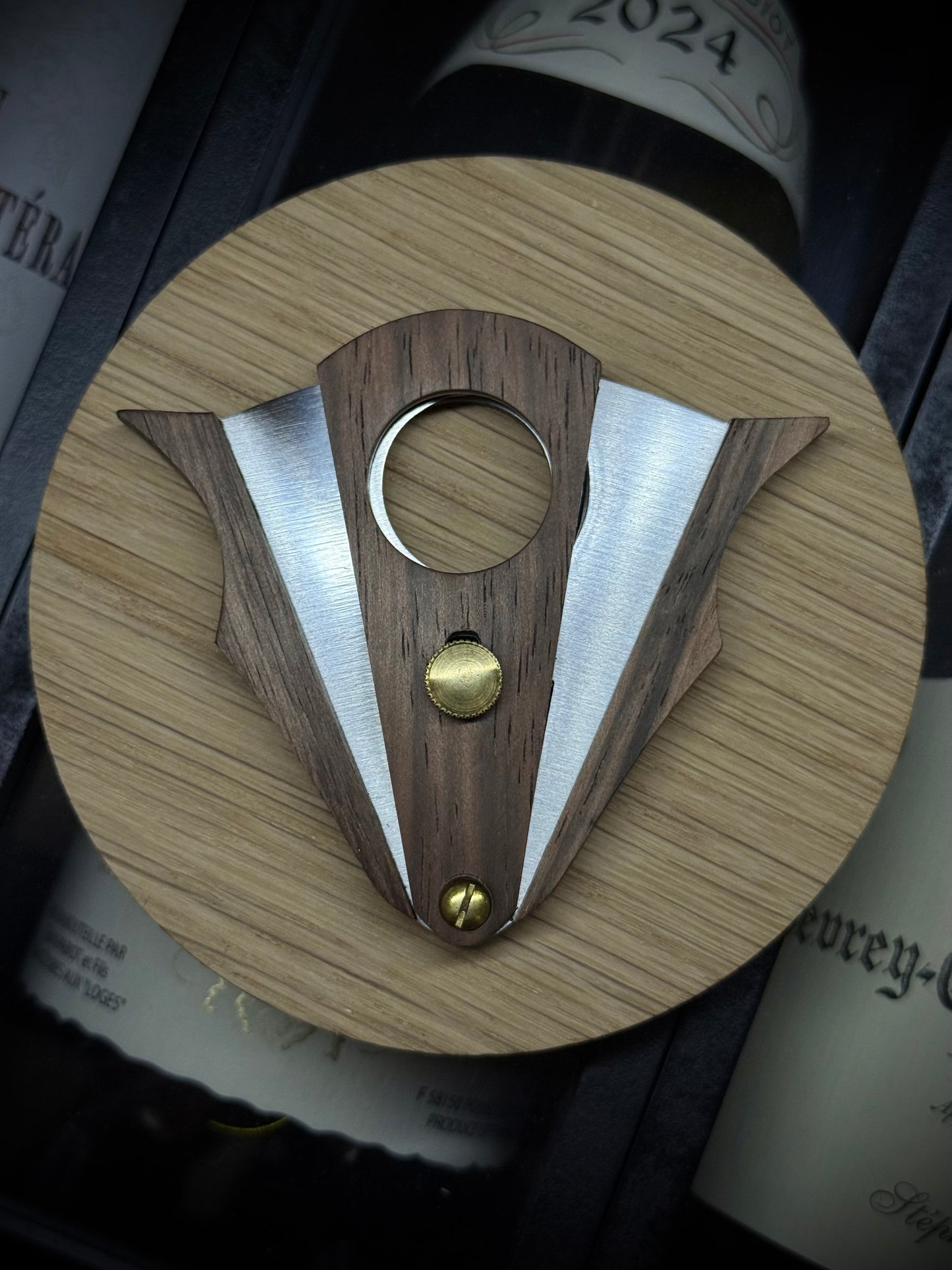 Cortador de charutos em Madeira