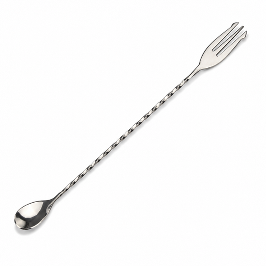 COLHER BAR C/GARFO 30CM