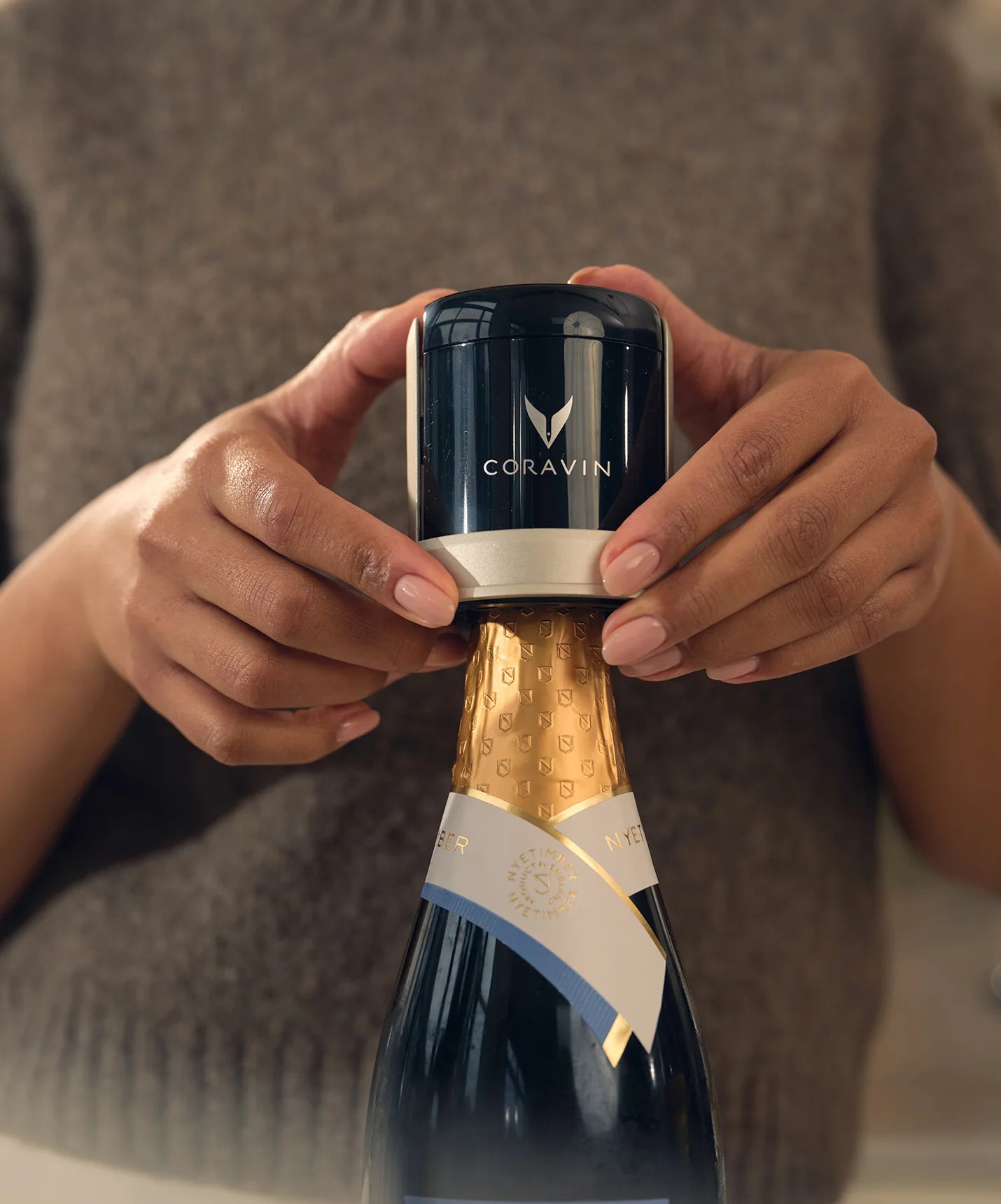 Coravin Sparkling™ — Sistema de Preservação de Espumante