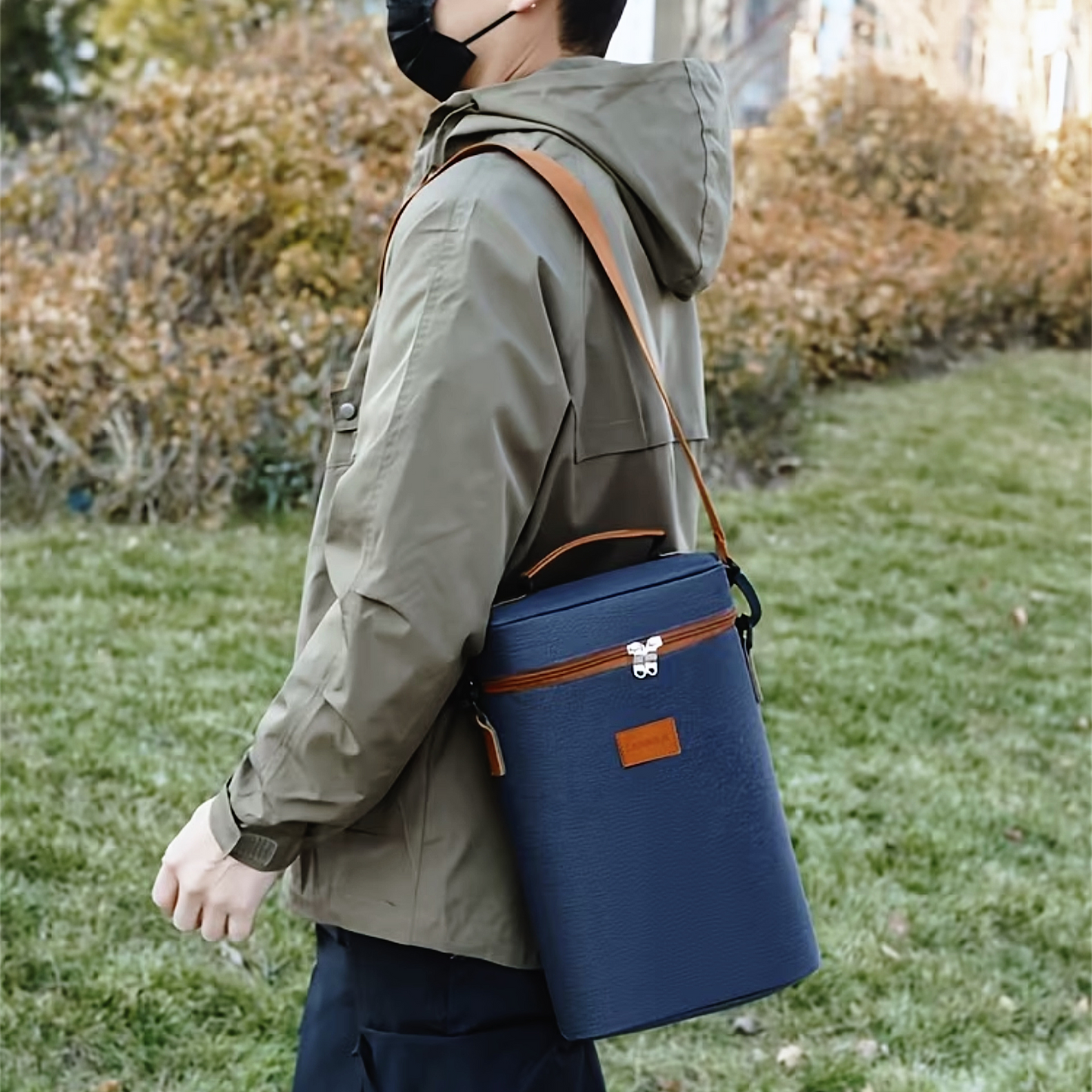 Bolsa térmica resistente- C/ alça
